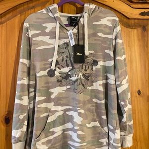 Torrid Camo Disney&Friends Hoodie